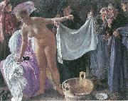 Lovis Corinth Die Hexen Spain oil painting artist